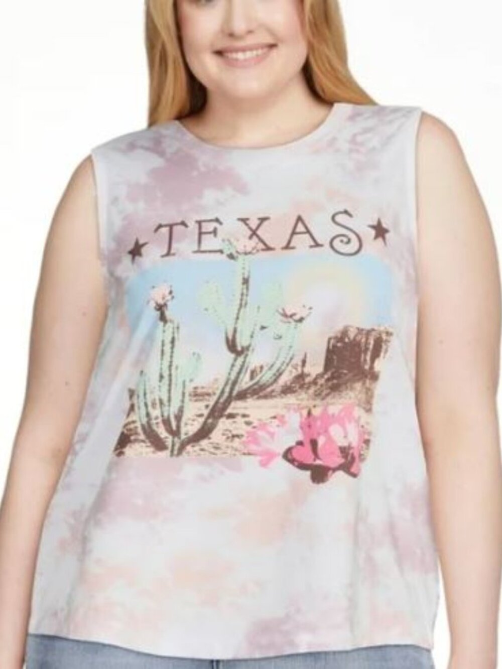 Time and Tru NWT Texas Muscle Tee Sz L (12-14) **Fundraiser Item**